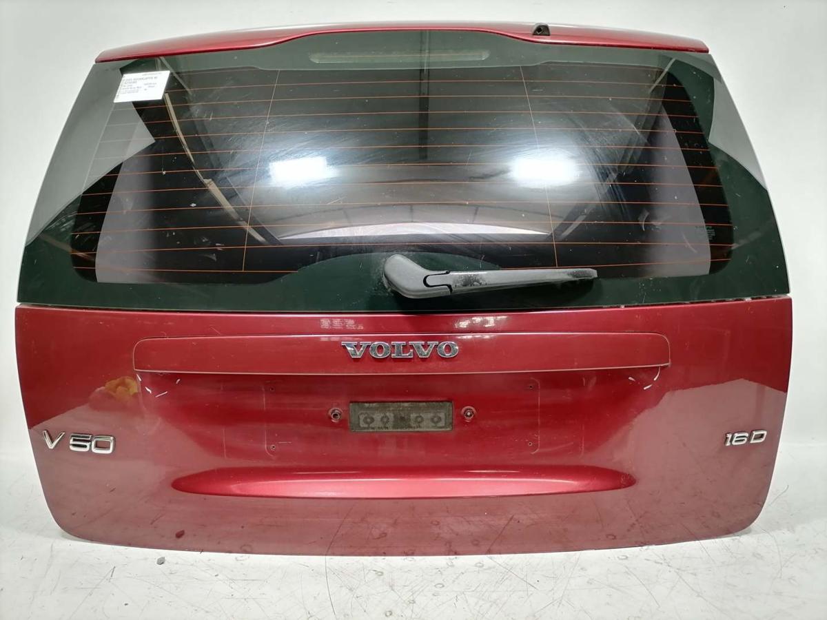 Volvo V50 original Heckklappe mit Heckscheibe 45400 Ruby Red Pearl Kombi Bj.2005